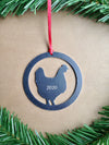 Chicken Christmas Ornament
