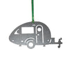 Tear Drop Camper Ornament - Burke Metal Work