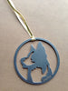 Border Collie Dog Metal Ornament - Burke Metal Work
