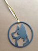 Border Collie Dog Metal Ornament