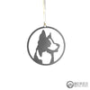 Border Collie Dog Metal Ornament - Burke Metal Work