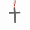 Metal Cross Christmas Ornament - Burke Metal Work