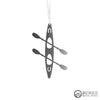 Double Kayak Ornament - Burke Metal Work