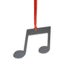 Steel Music Note Ornament Keepsake Souvenir (Double Note) - Burke Metal Work