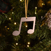 Steel Music Note Ornament Keepsake Souvenir (Double Note) - Burke Metal Work