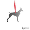 Doberman Dog Metal Ornament - Burke Metal Work