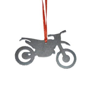 Dirt bike Ornament - Burke Metal Work