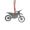 Dirt bike Ornament - Burke Metal Work