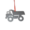 Dump Truck Metal Ornament, Decor, Keepsake, Gift - Burke Metal Work