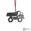 Dump Truck Metal Ornament, Decor, Keepsake, Gift - Burke Metal Work