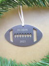 Football Metal Ornament