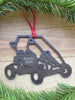 Go Kart Metal Ornament