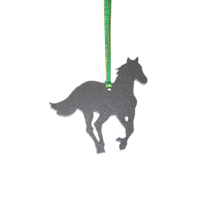 Horse Ornament, Raw Steel, Metal - Burke Metal Work