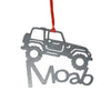 Moab 2 Door Jeep Ornament - Burke Metal Work