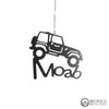 Moab 2 Door Jeep Ornament - Burke Metal Work