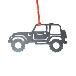 2 Door Jeep Ornament - Burke Metal Work