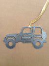 Jeep Wrangler 2 Door Ornament