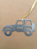 Jeep Wrangler 2 Door Ornament