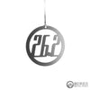 Full Marathon 26.2 Christmas Ornament Keepsake Souvenir - Burke Metal Work