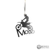 Moab Utah Dirt Bike Ornament, Keepsake, Souvenir - Burke Metal Work