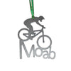 Moab Mountain Bike Ornament Souvenir - Burke Metal Work