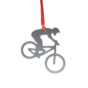 Mountain Bike Ornament - Burke Metal Work