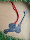 Push Mower Metal Ornament