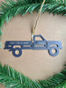Pickup Truck Ornament, Off Road Tires