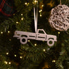 Pickup Truck Ornament, Off Road Tires - Burke Metal Work