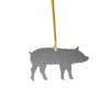 Pig Ornament, Farm Animal, Swine, Hog, Country Decor - Burke Metal Work