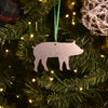 Pig Ornament, Farm Animal, Swine, Hog, Country Decor - Burke Metal Work