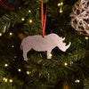 Rhinoceros Metal Ornament, Rhino, Wild Animal, Zoo, Safari Decor - Burke Metal Work