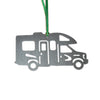 RV Camper Motorhome Metal Ornament