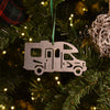 RV Camper Motorhome Metal Ornament