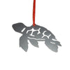 Sea Turtle Ornament, Personalized Gift, Christmas Ornament, Holiday Decor, Metal - Burke Metal Work