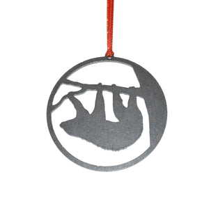Sloth Metal Ornament - Burke Metal Work