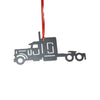 Semi Truck Metal Ornament - Burke Metal Work
