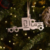 Semi Truck Metal Ornament - Burke Metal Work