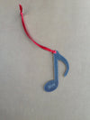 Music Note Ornament (Single Note)