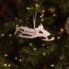 Snowmobile Metal Ornament - Burke Metal Work