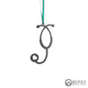 Stethoscope Metal Ornament, Nurse, Doctor, EMT, Veterinary, Technician - Burke Metal Work