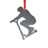 Stunt Scooter Metal Ornament - Burke Metal Work