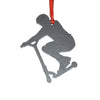 Stunt Scooter Metal Ornament - Burke Metal Work