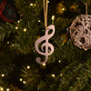 Treble Cleft Symbol Metal Ornament - Burke Metal Work