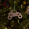 UTV Metal Christmas Ornament, Lifted, Side by Side - Burke Metal Work