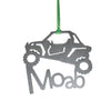 UTV Moab Ornament, Keepsake, Souvenir, side by side - Burke Metal Work