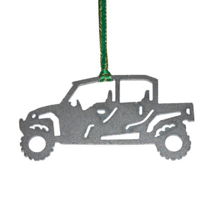 Metal UTV 4 Seater Sport Utility Christmas Ornament, Keepsake, Souvenir, Side by Side, General - Burke Metal Work