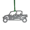 Metal UTV 4 Seater Sport Utility Christmas Ornament, Keepsake, Souvenir, Side by Side, General - Burke Metal Work