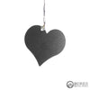 Valentine Heart Metal Ornament, Personalize With Text - Burke Metal Work