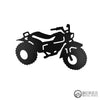 Three Wheeler Metal Wall Decor, 3 wheeler, ATC